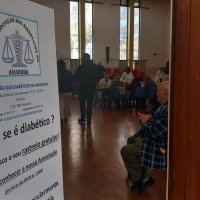 Ação de rastreios da diabetes na Buraca